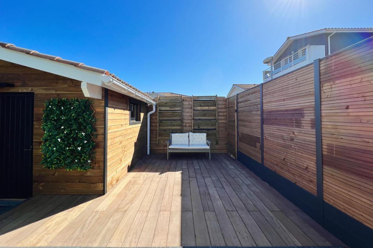 Appt Lanton Plage - Port 6 Voyageurs 외부 사진