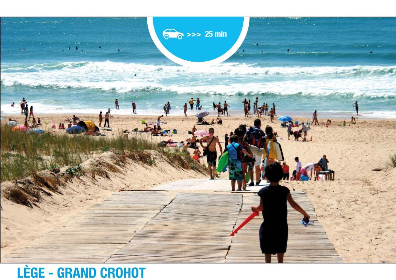 Appt Lanton Plage - Port 6 Voyageurs 외부 사진